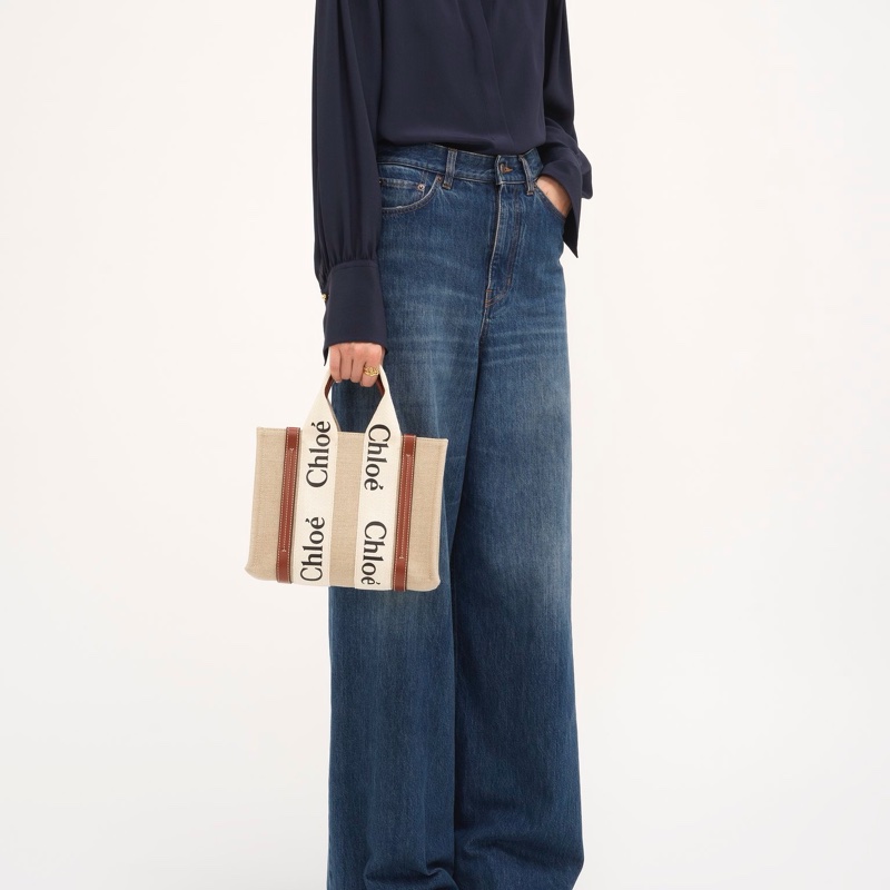 Chloe 女士 小號 woody 單肩包均碼碼小號、26.5cm*8cm*20cm-5
