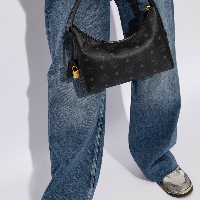 MCM 女士 徽標單肩包均碼碼-4