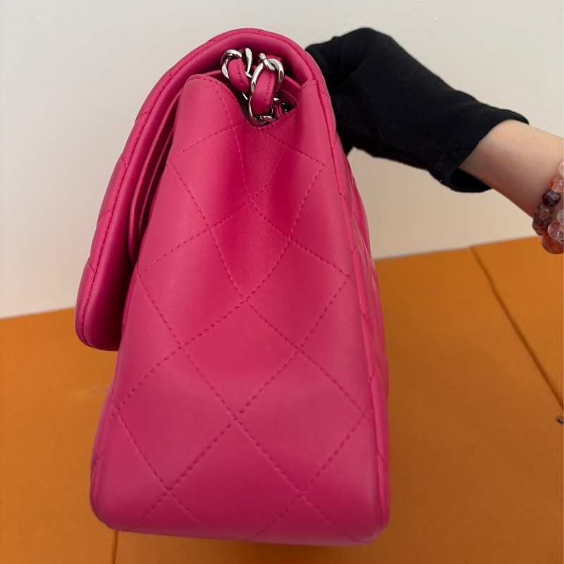 過年前可收到｜Classic Jumbo 30桃粉羊皮｜狀態極新極美-2