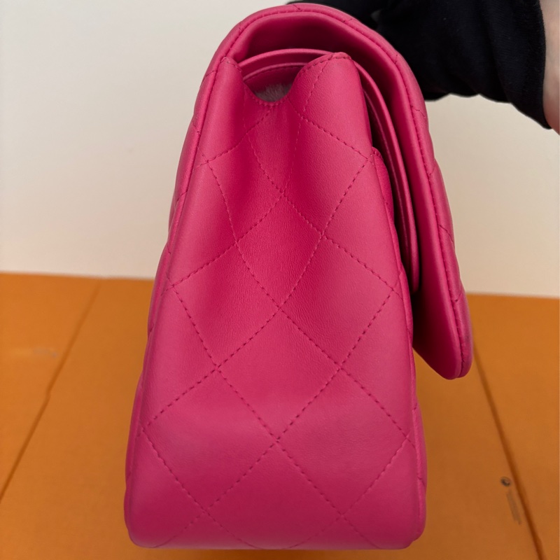 過年前可收到｜Classic Jumbo 30桃粉羊皮｜狀態極新極美-4