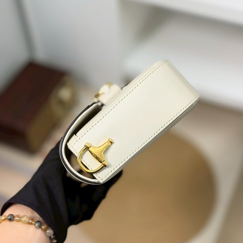 （挑戰全網最甜🍭）🏷Gucci 古馳．Horsebit 1955 馬銜釦馬鞍包 Mini-2