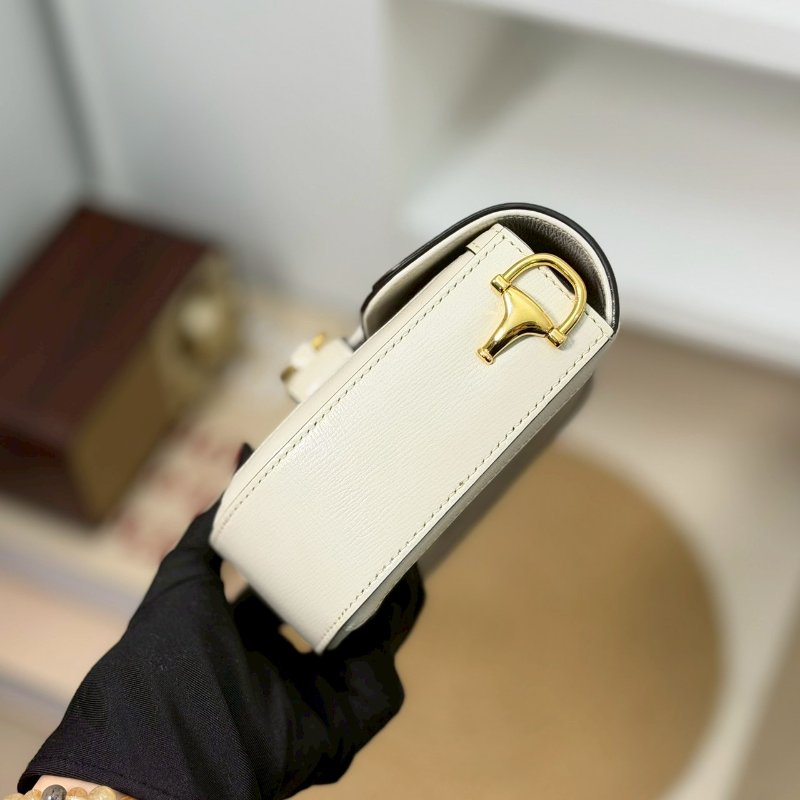 （挑戰全網最甜🍭）🏷Gucci 古馳．Horsebit 1955 馬銜釦馬鞍包 Mini-3