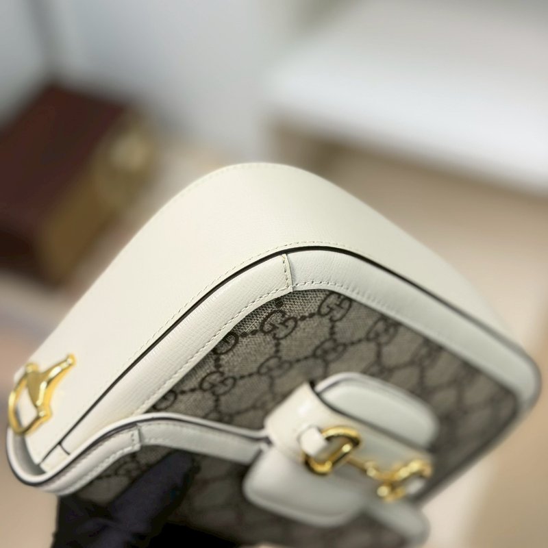 （挑戰全網最甜🍭）🏷Gucci 古馳．Horsebit 1955 馬銜釦馬鞍包 Mini-4