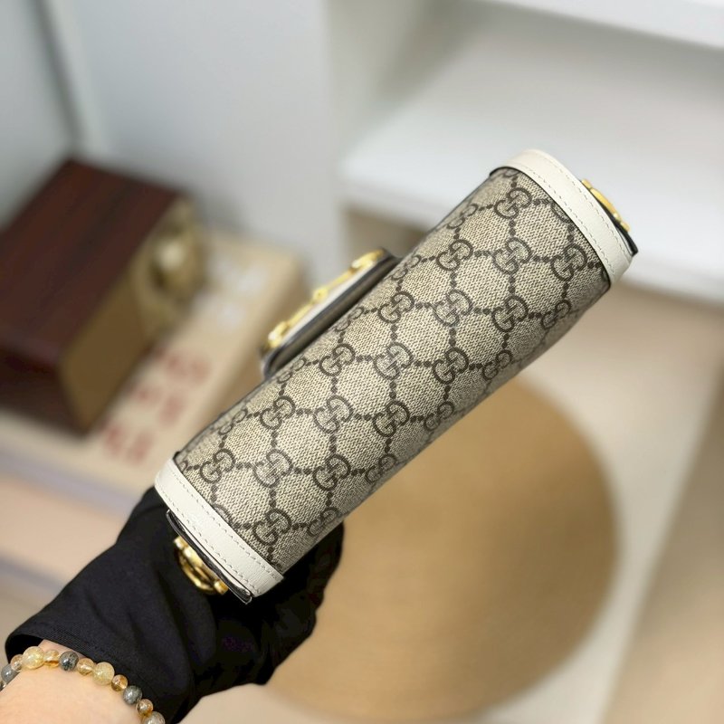 （挑戰全網最甜🍭）🏷Gucci 古馳．Horsebit 1955 馬銜釦馬鞍包 Mini-13