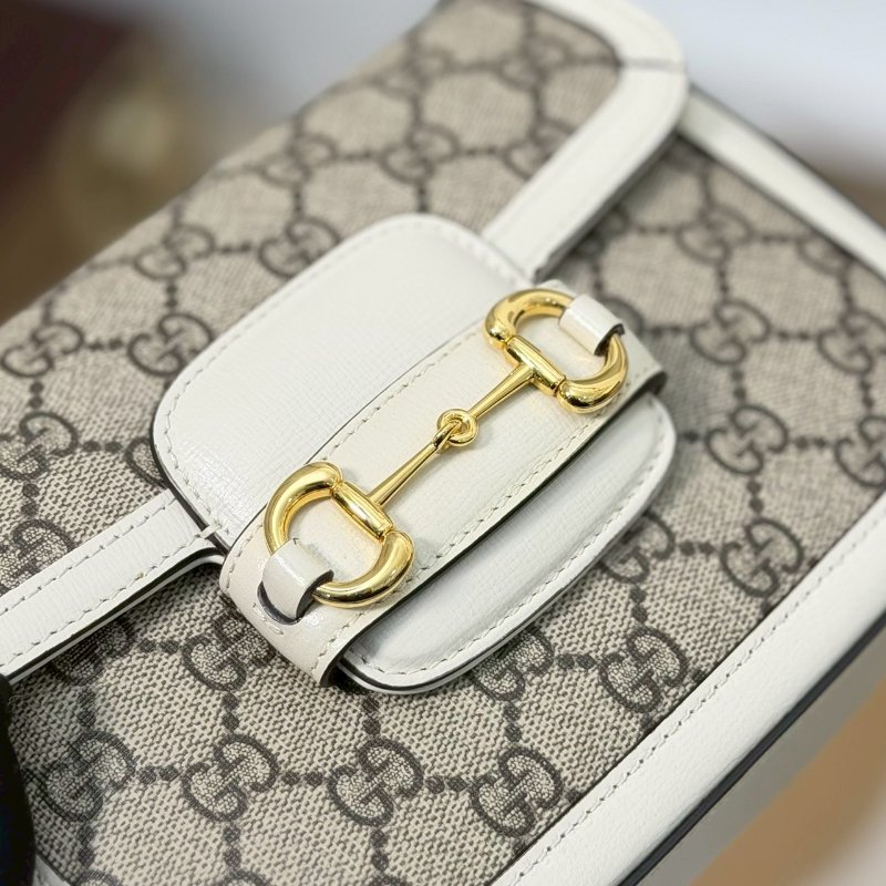 （挑戰全網最甜🍭）🏷Gucci 古馳．Horsebit 1955 馬銜釦馬鞍包 Mini-14