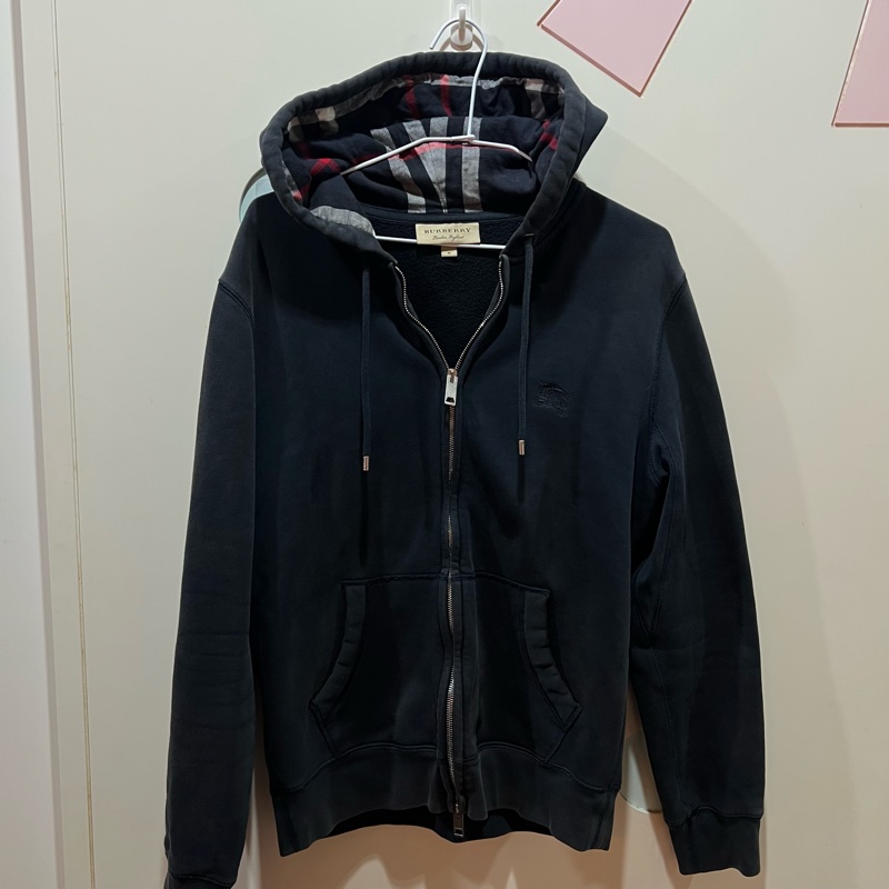 Burberry 拉鍊連帽上衣 Burberry Zip-Up Hoodie-1