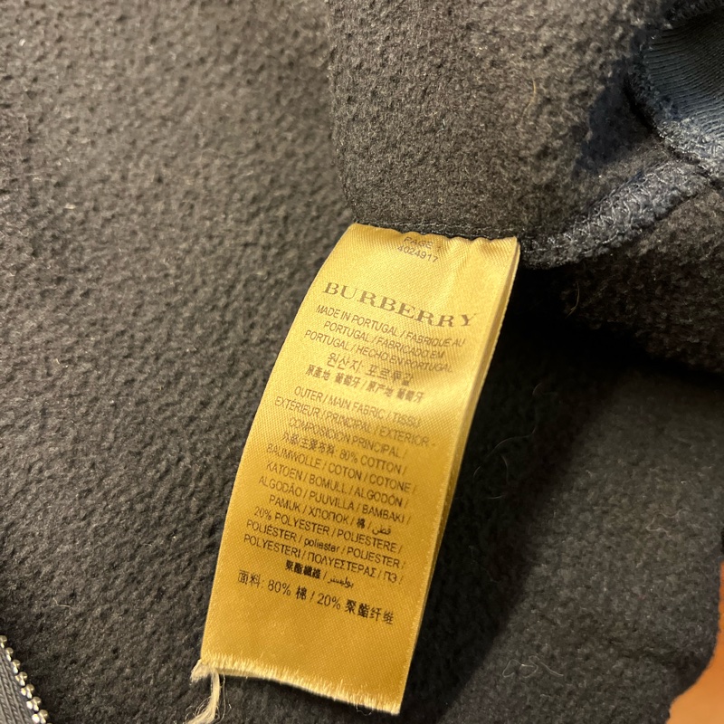 Burberry 拉鍊連帽上衣 Burberry Zip-Up Hoodie-5