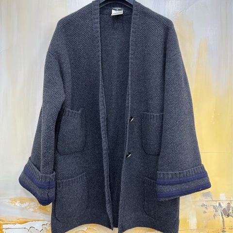 Chanel 香奈兒 秀款 輪廓外套 大開襟毛衣 36碼