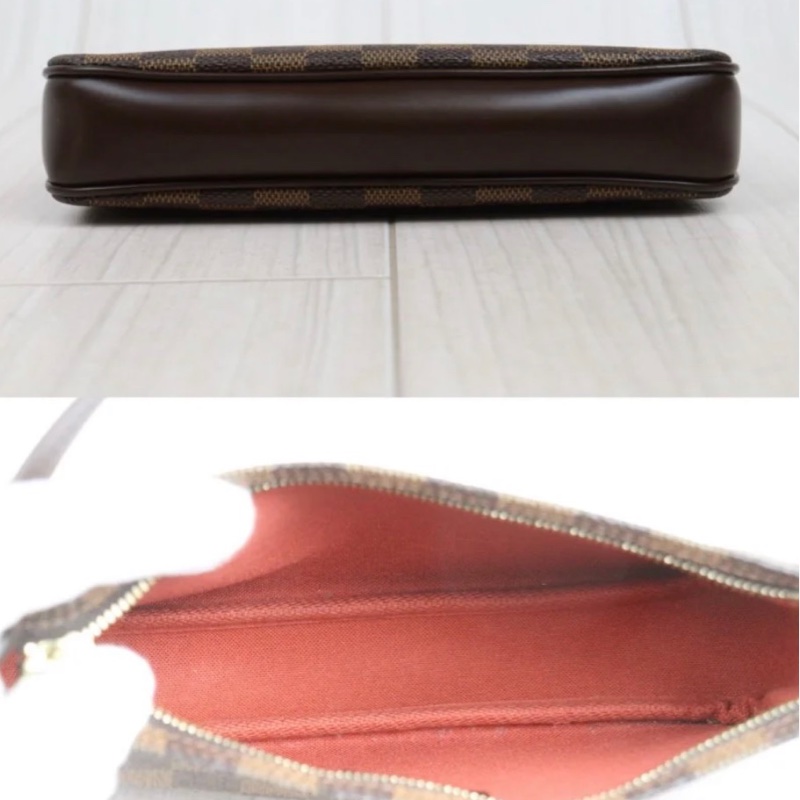 「JL精品代購」98新 LV 棋盤格 麻將包-7