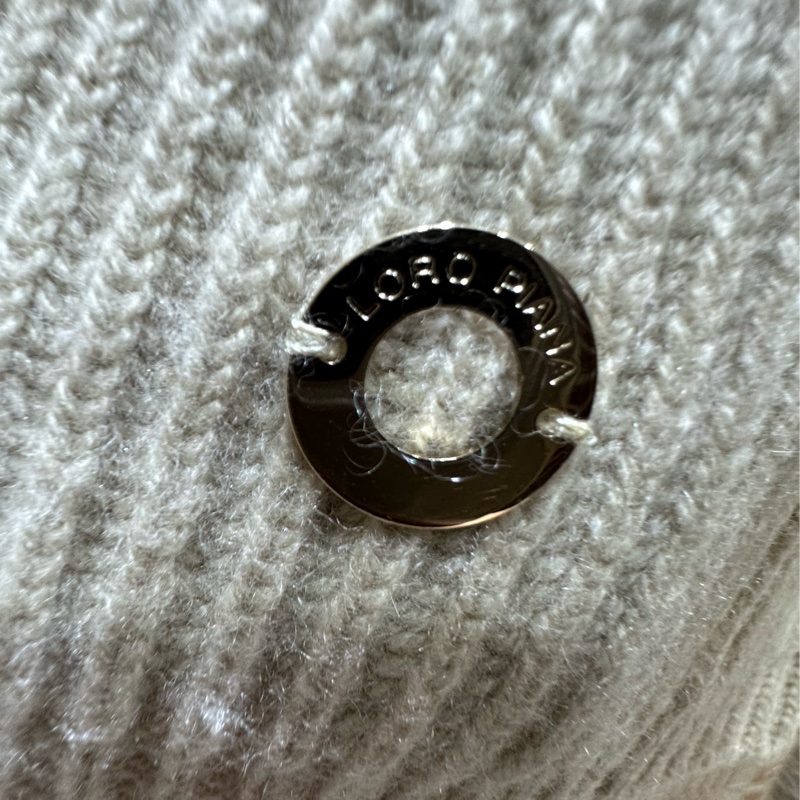 Loro Piana/LP 諾悠翩雅 皮草拼接羊絨針織馬甲外套 S碼-4