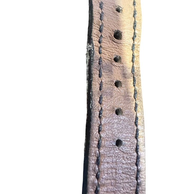 【美收精品】HERMES 雙H銀框黑色黑面磐石英腕錶 4-945-16