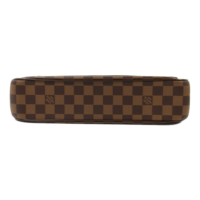 LOUIS VUITTON Damier Aubagne金扣肩背袋-3
