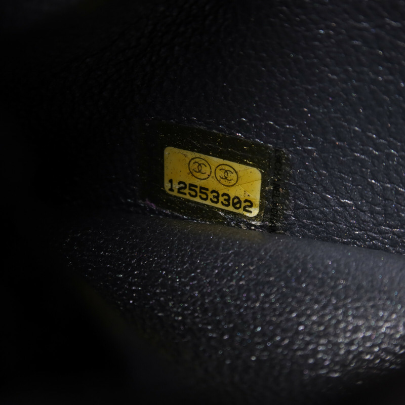 CHANEL 牛皮皮革Shoulder Bag銀扣鏈帶肩背袋-6