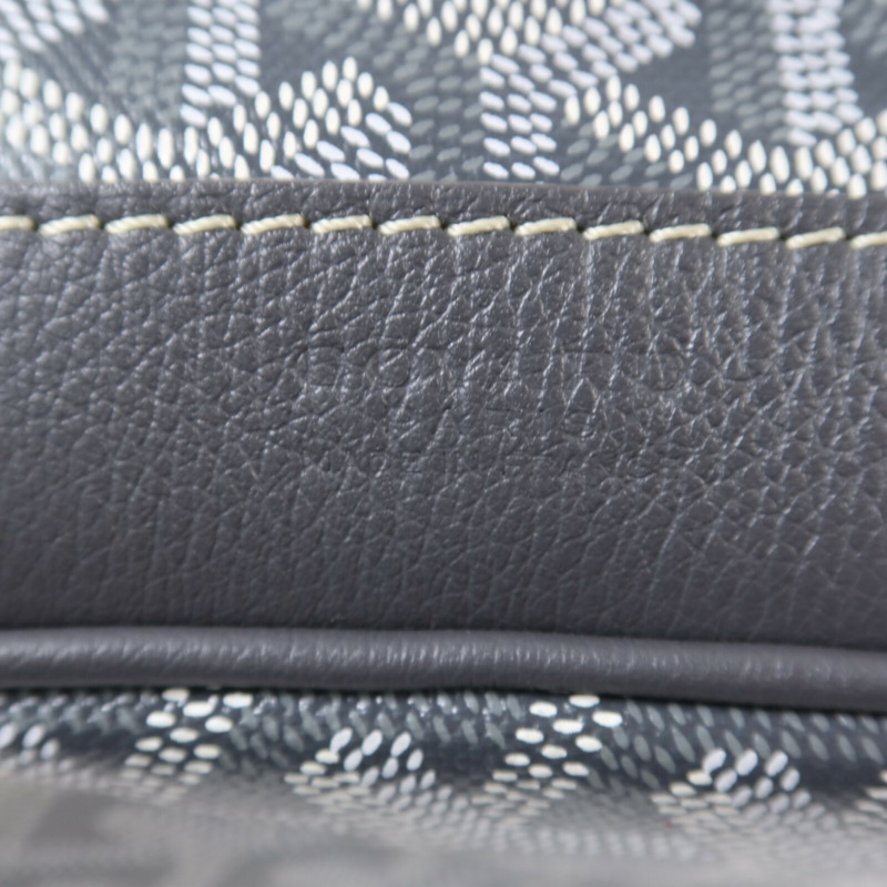 GOYARD 塗層帆布Petit Flot Bucket Bag銀扣肩背袋-5