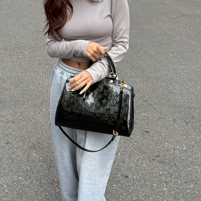 【全新閒置品🎁】 LV Vernis MM 黑老花 肩背包/斜背包(專櫃13.7萬)-4