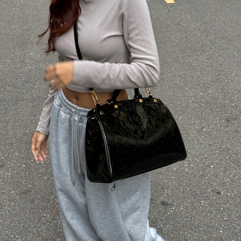 【全新閒置品🎁】 LV Vernis MM 黑老花 肩背包/斜背包(專櫃13.7萬)-5