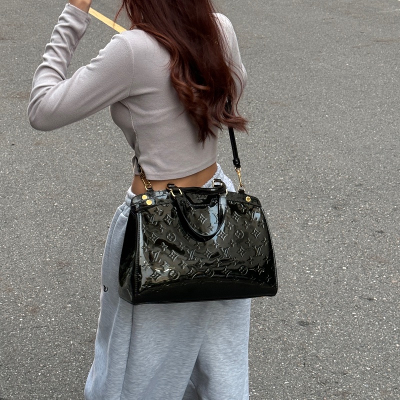 【全新閒置品🎁】 LV Vernis MM 黑老花 肩背包/斜背包(專櫃13.7萬)-9