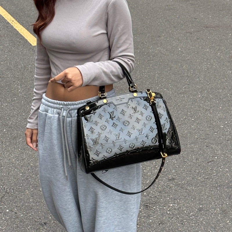 【全新閒置品🎁】 LV Vernis MM 黑老花 肩背包/斜背包(專櫃13.7萬)-28