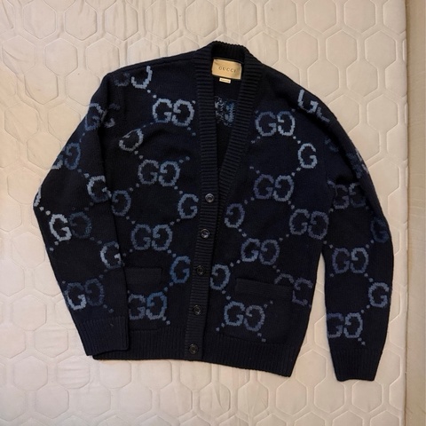 全新Gucci羊毛針織外套
