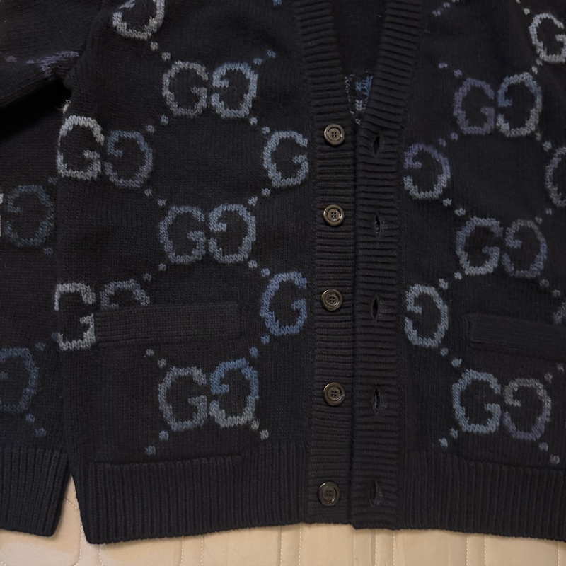 全新Gucci羊毛針織外套-1