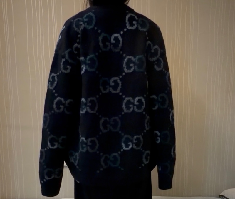全新Gucci羊毛針織外套-4