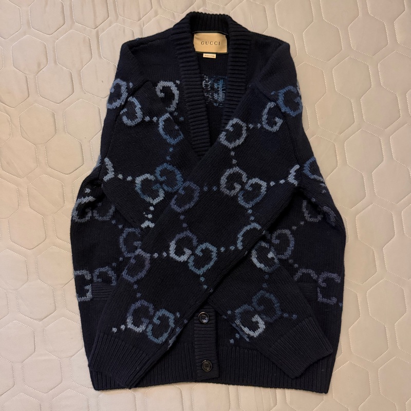 全新Gucci羊毛針織外套-6