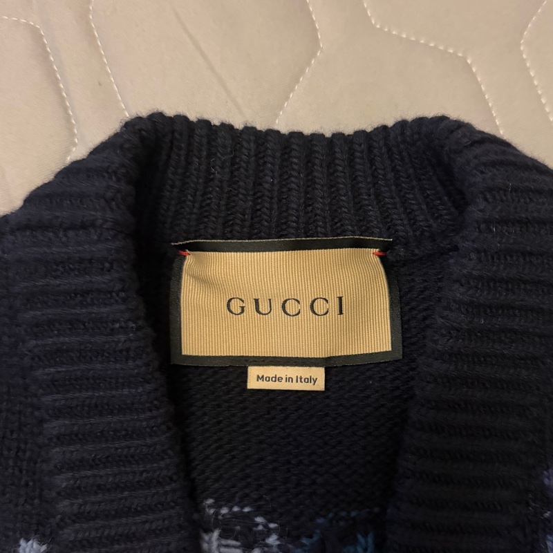 全新Gucci羊毛針織外套-9