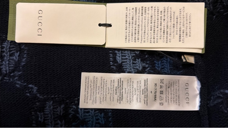 全新Gucci羊毛針織外套-11