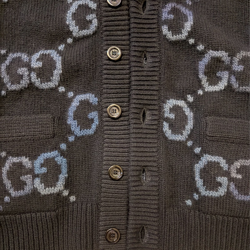全新Gucci羊毛針織外套-13