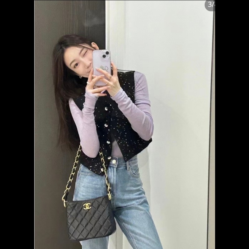 chanel hobo肩背包-7