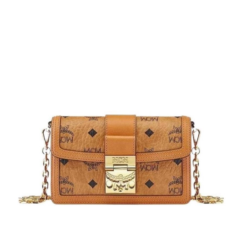 MCM 女士 迷你Tracy Visetos鏈條單肩包均碼碼18.5 X 5 X 11cm-0
