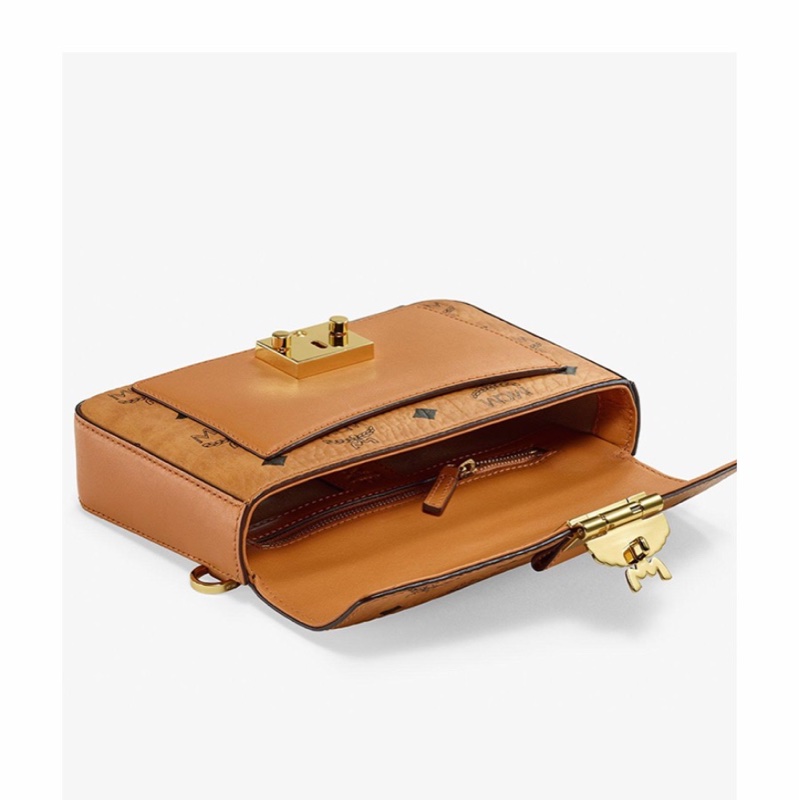 MCM 女士 Visetos 印花郵差單肩包均碼碼20.5cm*4cm*14cm-2