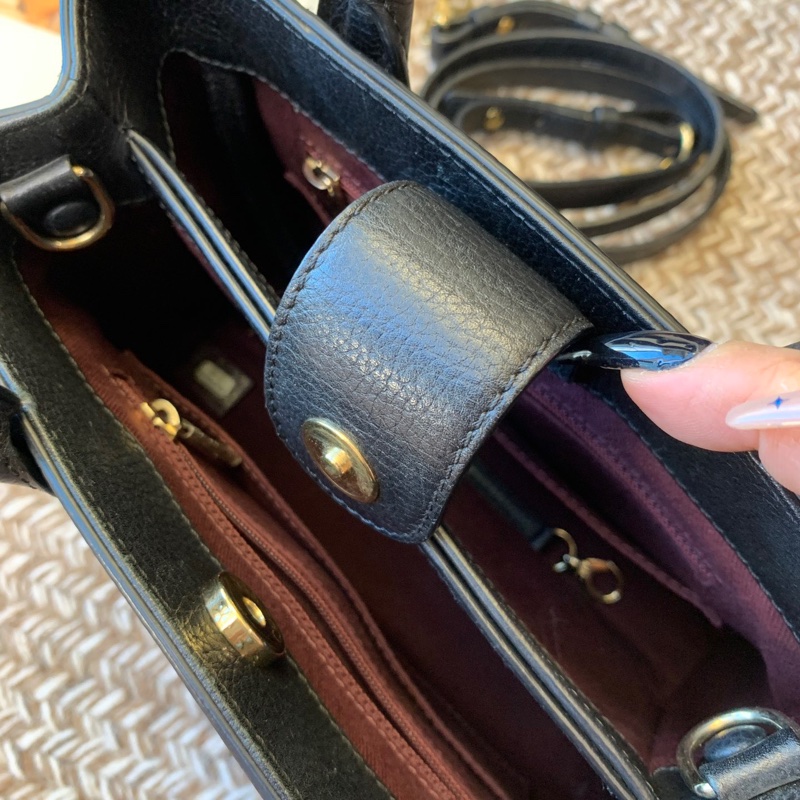 Chanel黑金mini 托特包-7