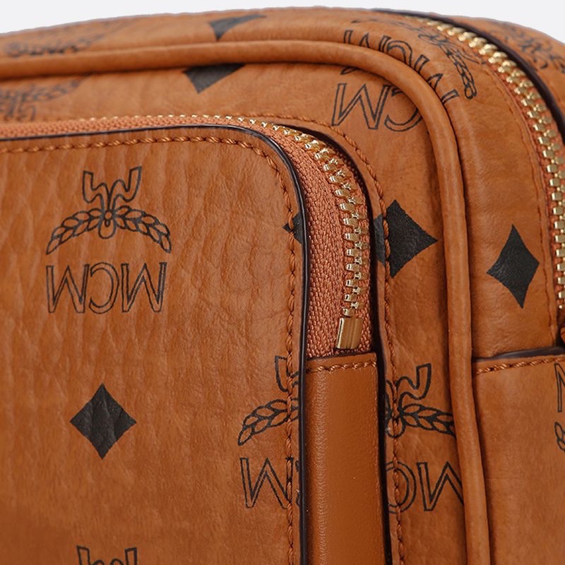 MCM 女士 KLASSIK 小號徽標斜挎包均碼碼12.5 x 17 x 5 CM-3