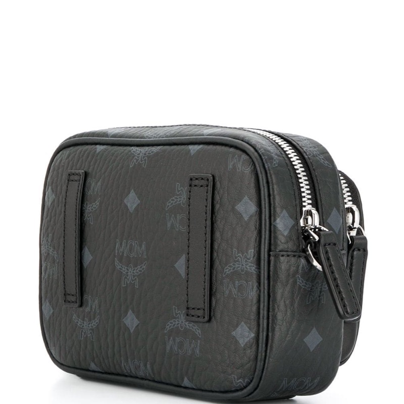 MCM 男女同款 Klassik logo印花斜挎包均碼碼17cm*5cm*12cm-1