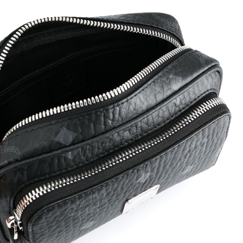 MCM 男女同款 Klassik logo印花斜挎包均碼碼17cm*5cm*12cm-6