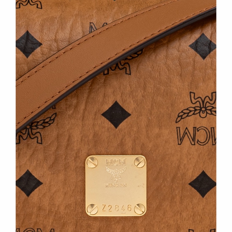 MCM 男士 翻蓋單肩包均碼碼19.5cm*11cm-3