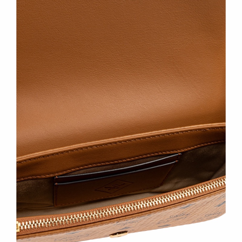 MCM 男士 翻蓋單肩包均碼碼19.5cm*11cm-4