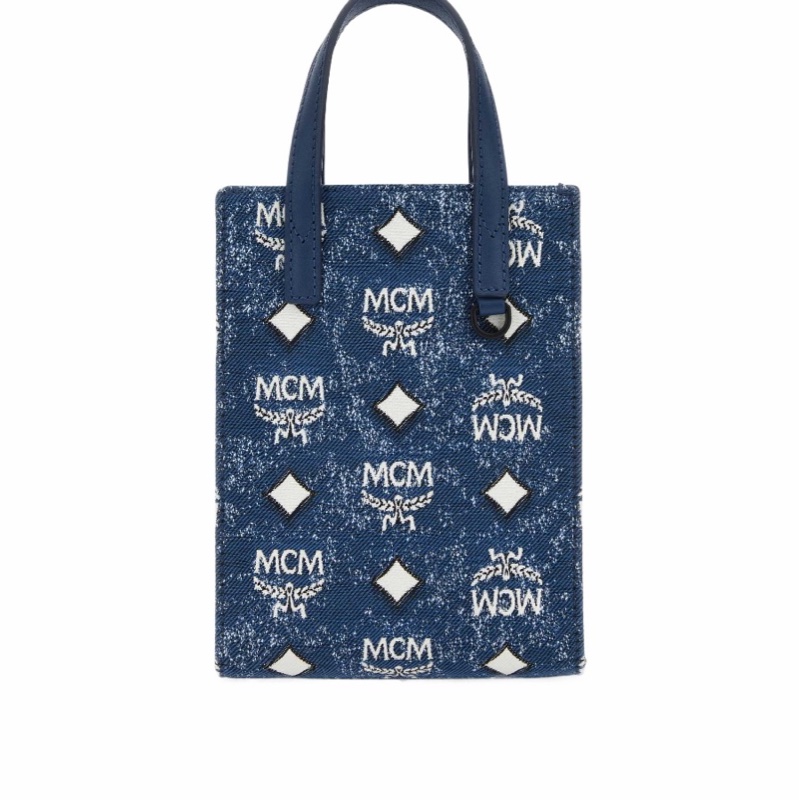 MCM 女士 徽標手提包均碼碼13.5cm*5cm*17cm-0