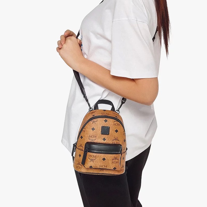 MCM 男女同款 Stark Visetos 斜挎包均碼碼16 X 8.5 X 19.5 CM-4