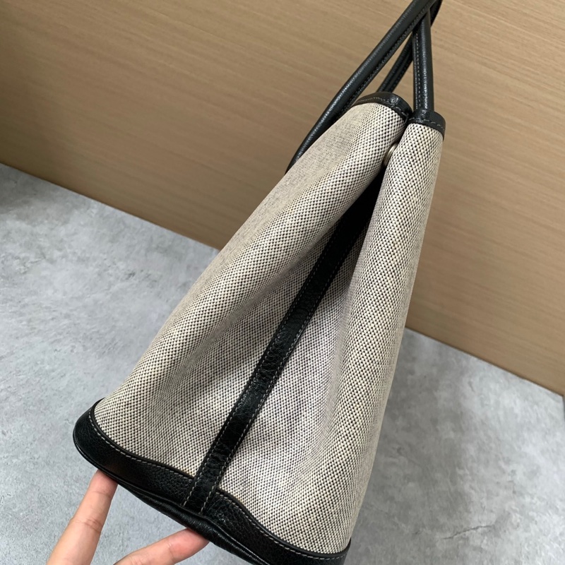 Hermès黑白花園包36-2