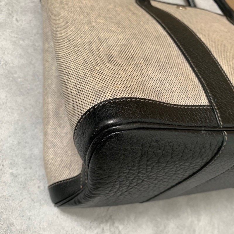 Hermès黑白花園包36-7