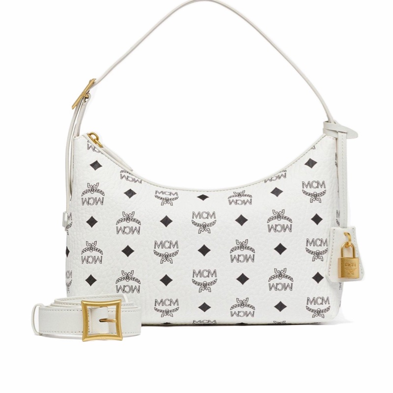 MCM 女士 徽標單肩包均碼 通用碼26cm*9.5cm*19cm-0