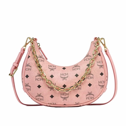 MCM 女士 Aren Crescent 小號流浪漢單肩包均碼碼25cm*7cm*15cm