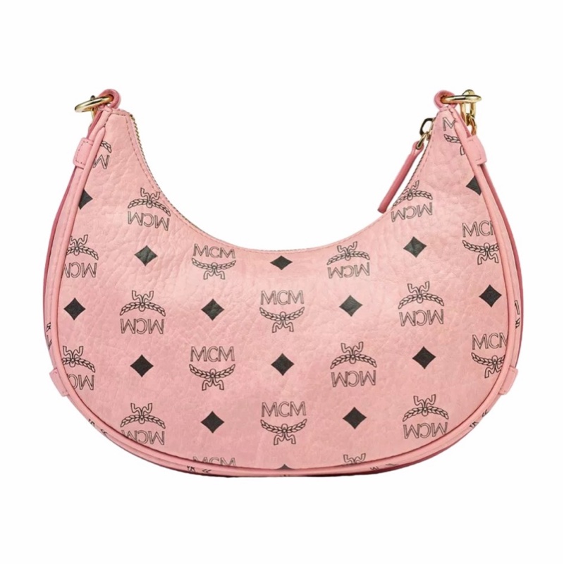 MCM 女士 Aren Crescent 小號流浪漢單肩包均碼碼25cm*7cm*15cm-2