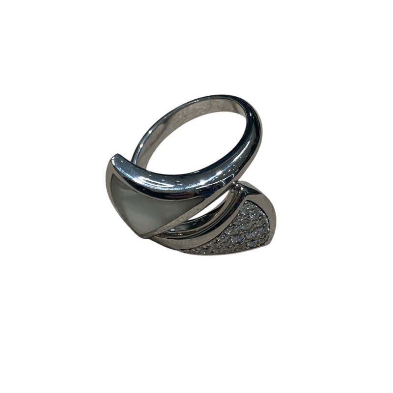 BVLGARI 寶格麗 DIVA'S DREAM RING 尺寸#50 戒指 18K金 白金-3