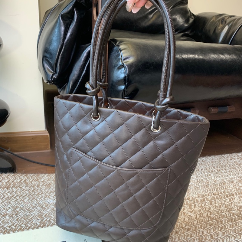 Chanel康鵬菜籃子小號-4