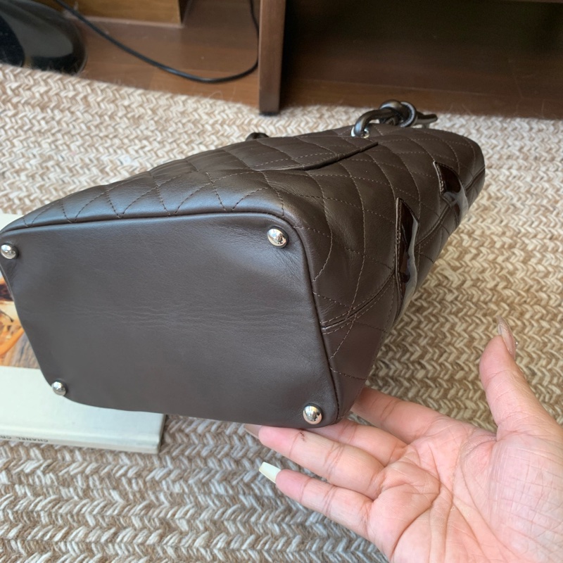 Chanel康鵬菜籃子小號-6