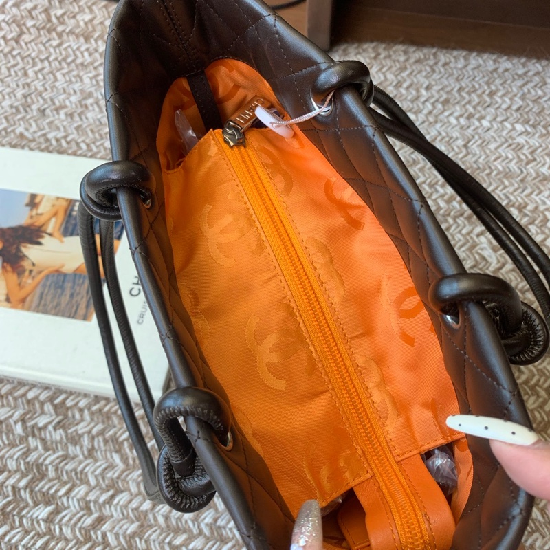 Chanel康鵬菜籃子小號-8