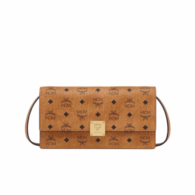 MCM 女士 Aren Visetos 斜挎錢包均碼碼19.5cm*3.5cm*10.5cm-0
